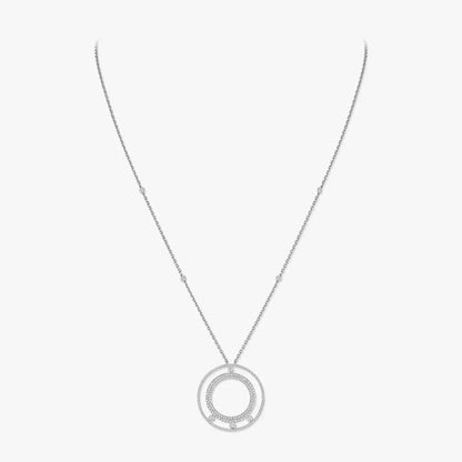 [Eternal jewelry]Move Romane Long Pave_-Set Diamond Necklace