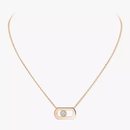 [Eternal jewelry]So Move Diamond Necklace in Gold