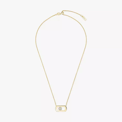[Eternal jewelry]So Move Diamond Necklace in Gold