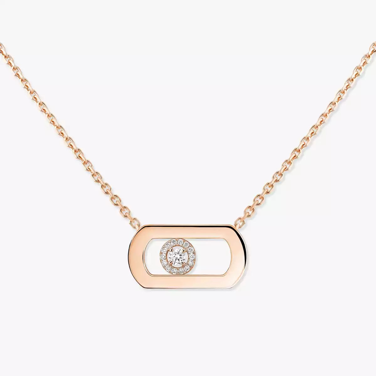 [Eternal jewelry]So Move Diamond Necklace in Gold