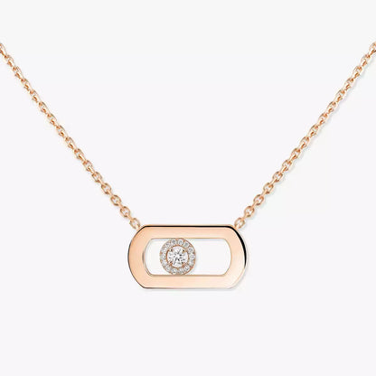 [Eternal jewelry]So Move Diamond Necklace in Gold