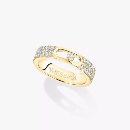 [Eternal jewelry]Move Joaillerie Pave_ Diamond Wedding Ring