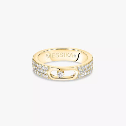 [Eternal jewelry]Move Joaillerie Pave_ Diamond Wedding Ring