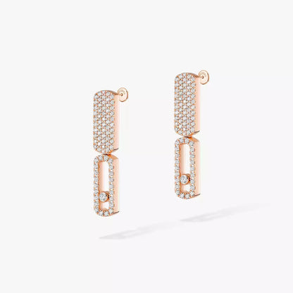 [Eternal jewelry]Imperial Move SM Diamond Earrings