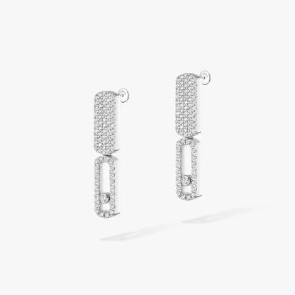 [Eternal jewelry]Imperial Move SM Diamond Earrings