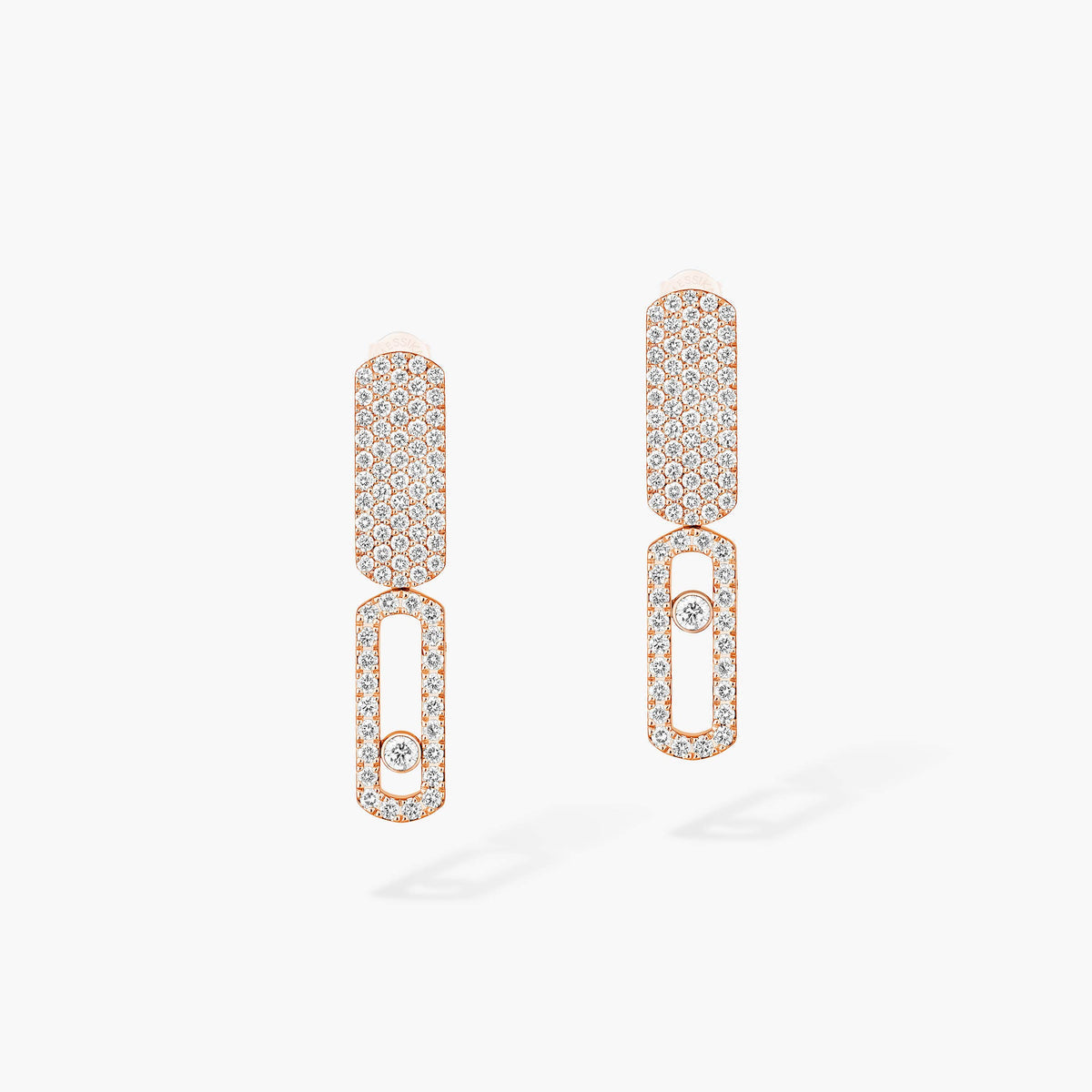 [Eternal jewelry]Imperial Move SM Diamond Earrings