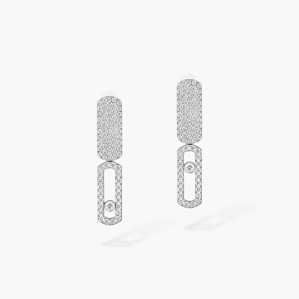 [Eternal jewelry]Imperial Move SM Diamond Earrings