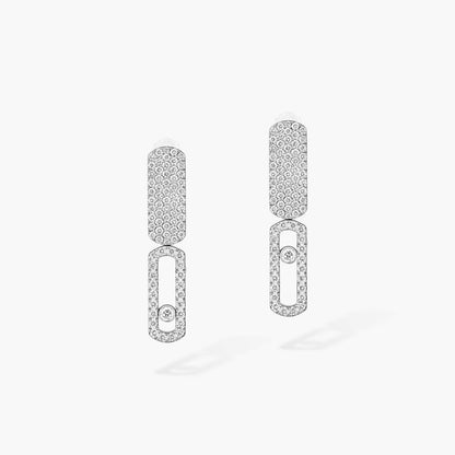[Eternal jewelry]Imperial Move SM Diamond Earrings