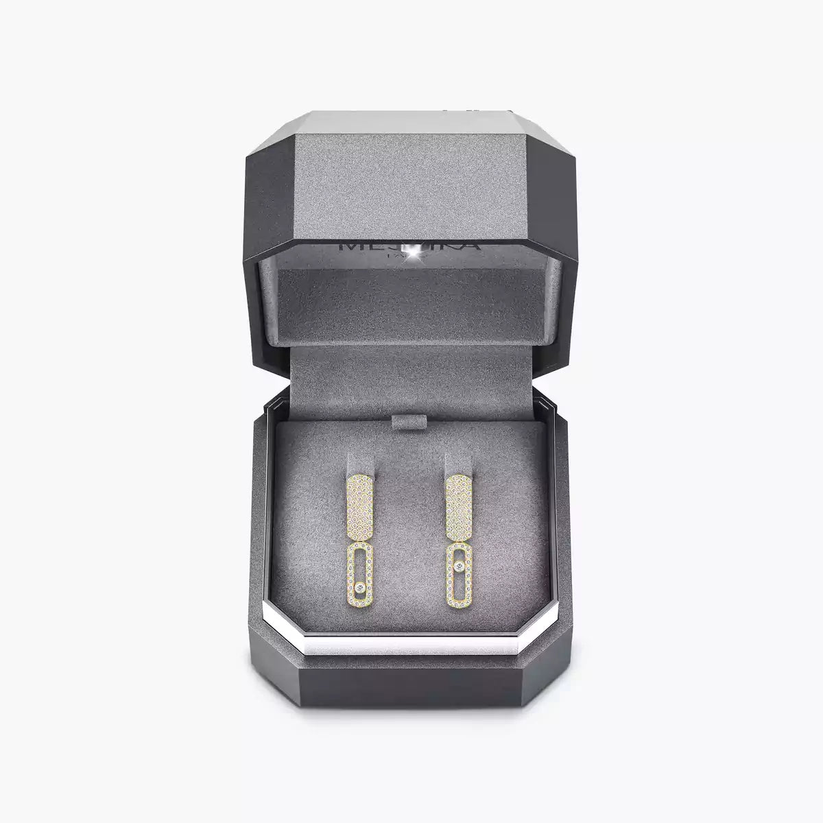 [Eternal jewelry]Imperial Move SM Diamond Earrings