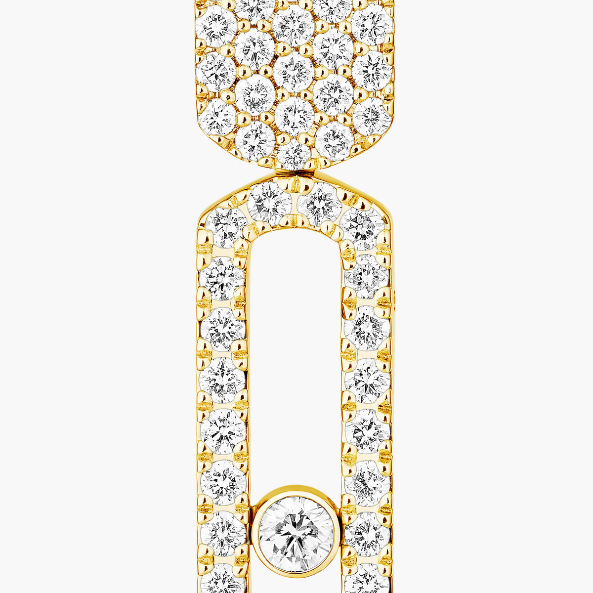 [Eternal jewelry]Imperial Move SM Diamond Earrings