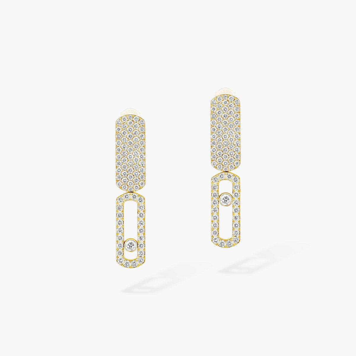 [Eternal jewelry]Imperial Move SM Diamond Earrings