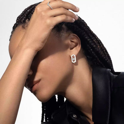 [Eternal jewelry]So Move Diamond Earrings in Yellow Gold