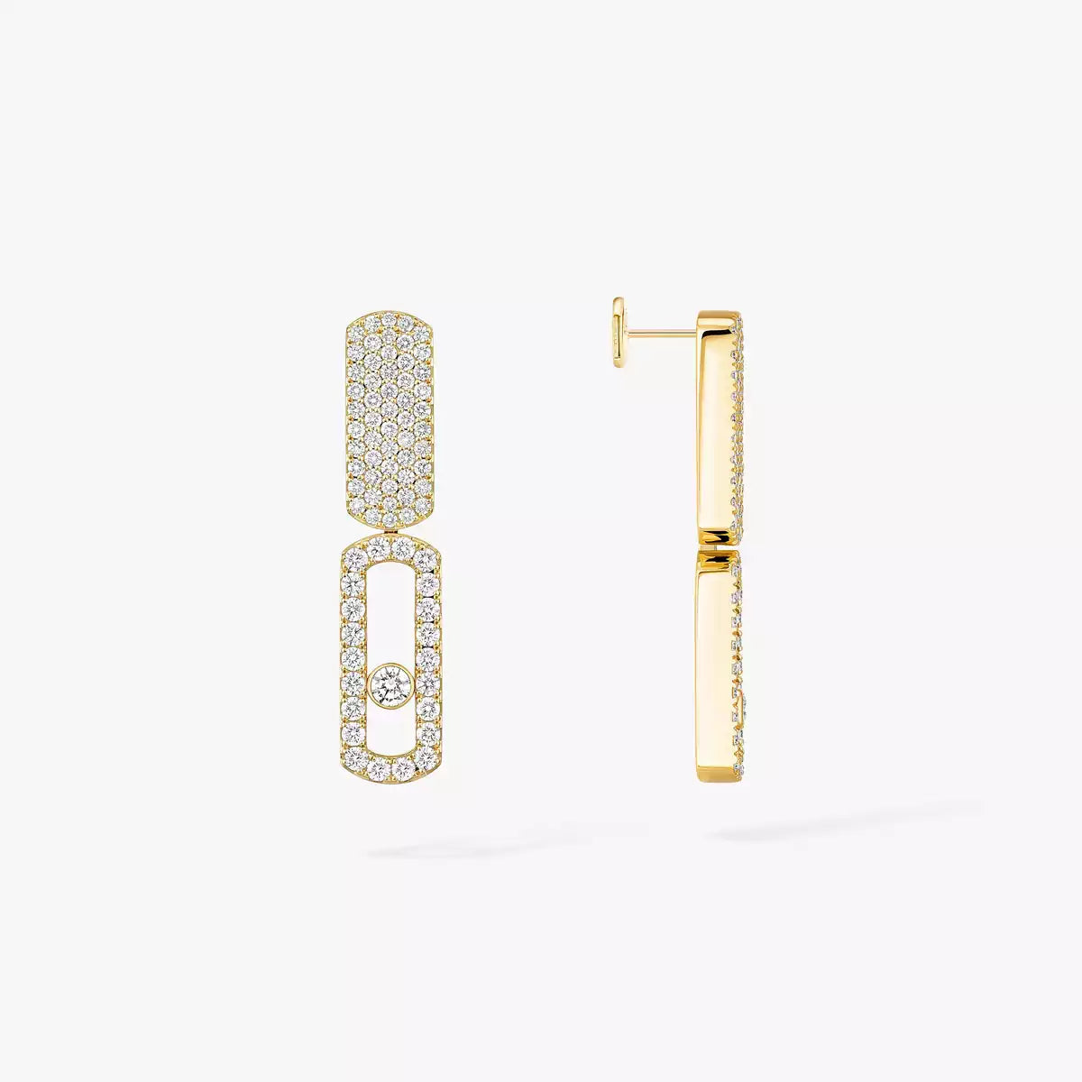 [Eternal jewelry]Imperial Move SM Diamond Earrings