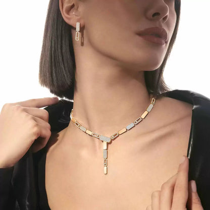 [Eternal jewelry]Imperial Move SM Diamond Earrings