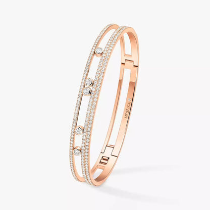 [Eternal jewelry]Move Romane pavé bangle