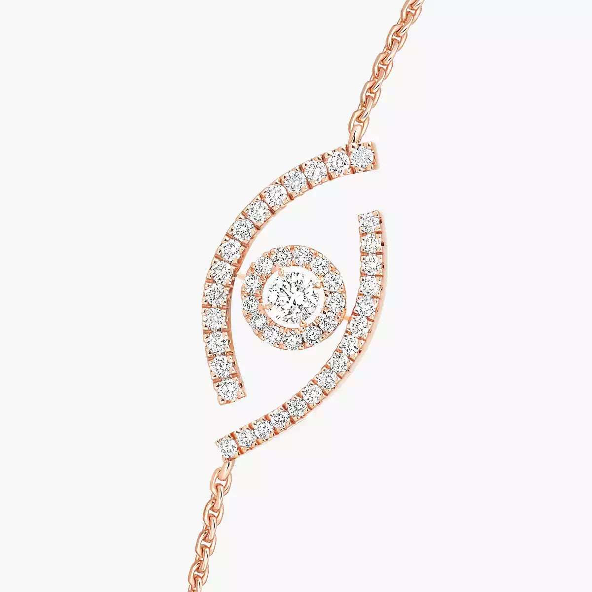 [Eternal jewelry]Lucky Eye Pave-Set Diamond Bracelet