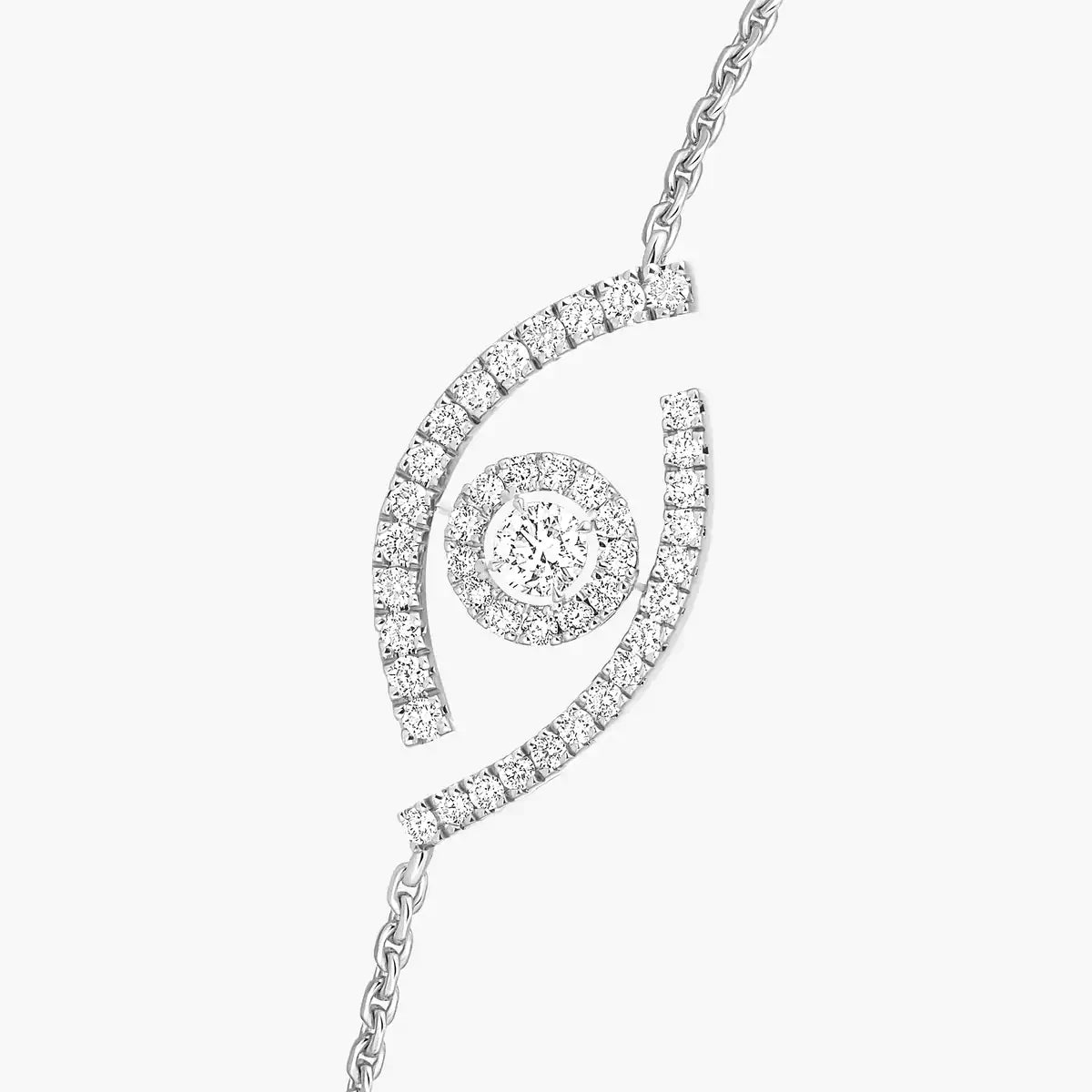 [Eternal jewelry]Lucky Eye Pave-Set Diamond Bracelet