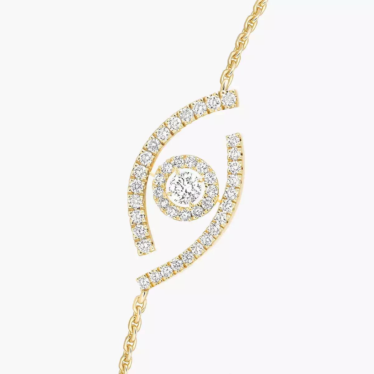 [Eternal jewelry]Lucky Eye Pave-Set Diamond Bracelet