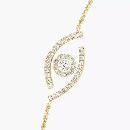 [Eternal jewelry]Lucky Eye Pave-Set Diamond Bracelet