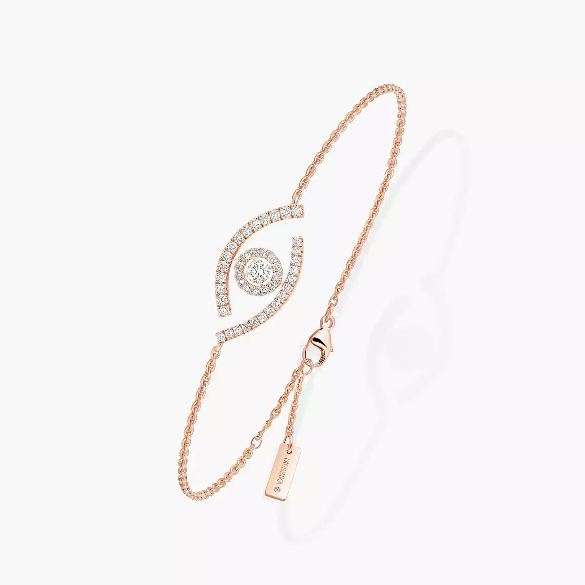 [Eternal jewelry]Lucky Eye Pave-Set Diamond Bracelet