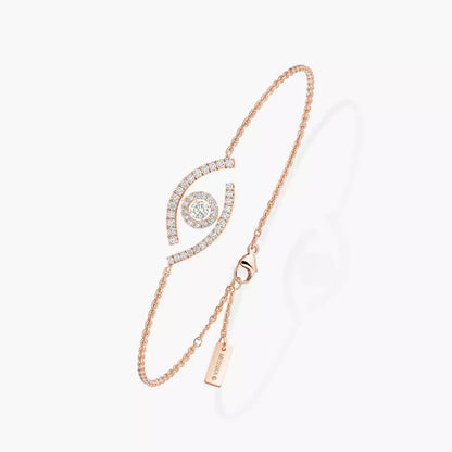 [Eternal jewelry]Lucky Eye Pave-Set Diamond Bracelet