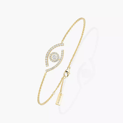 [Eternal jewelry]Lucky Eye Pave-Set Diamond Bracelet