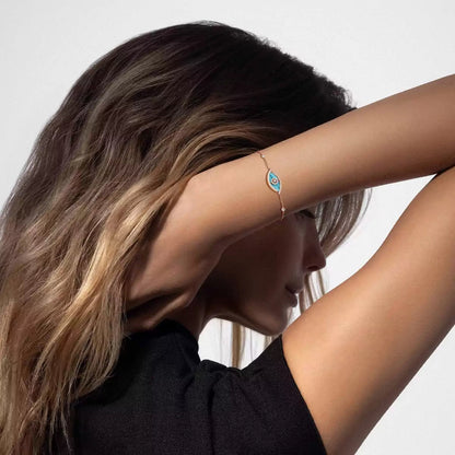 [Eternal jewelry]Lucky Eye Diamond Bracelet