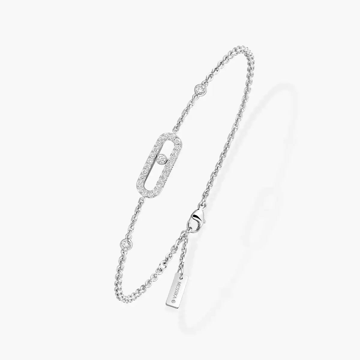 [Eternal jewelry]Move Uno Diamond Bracelet