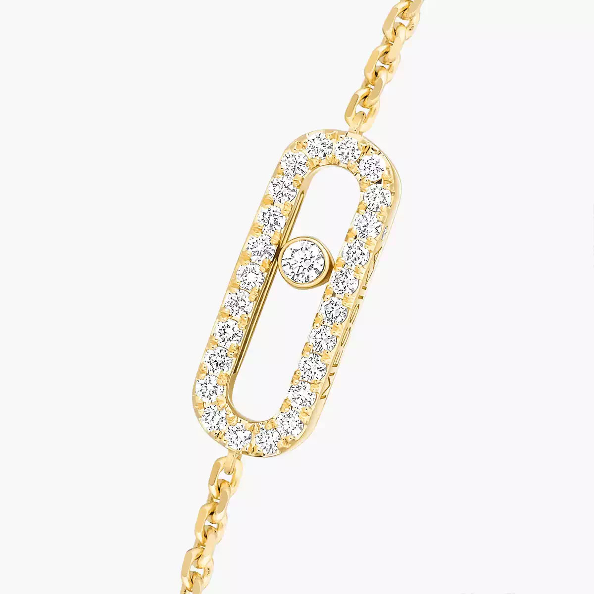 [Eternal jewelry]Move Uno Diamond Bracelet