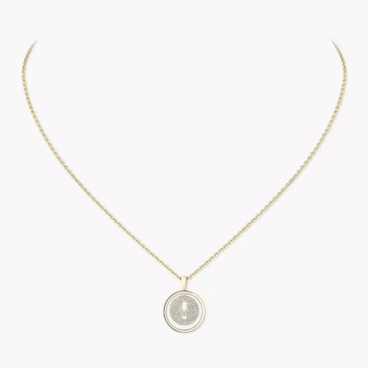 [Eternal jewelry] Lucky Move Diamond Necklace