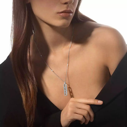 [Eternal jewelry]Diamond Necklace Move 10Th