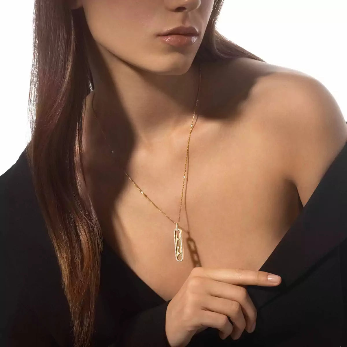 [Eternal jewelry]Diamond Necklace Move 10Th