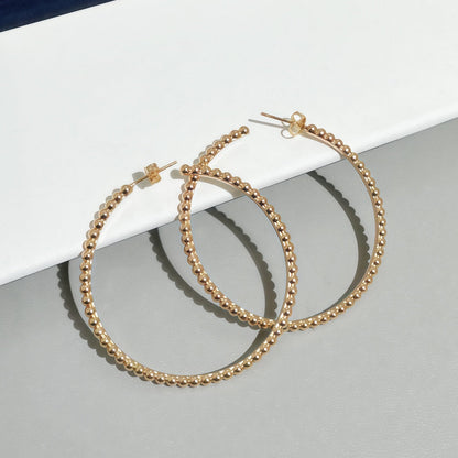 [Eternal jewelry] SMOOTH BEAD STUD EARRINGS