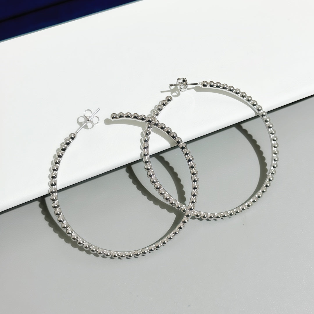 [Eternal jewelry] SMOOTH BEAD STUD EARRINGS