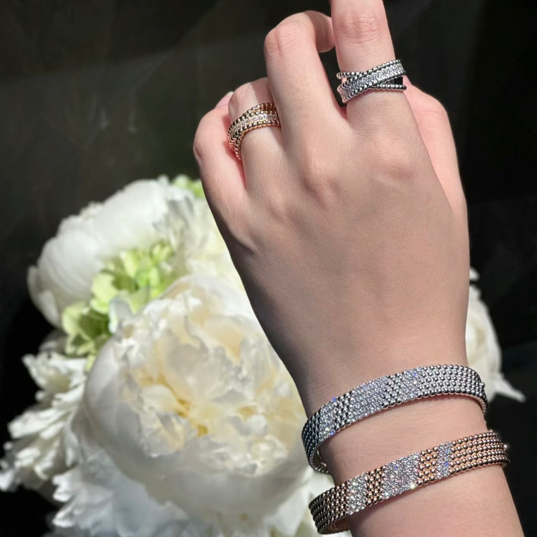 [Eternal jewelry]  FIVE-ROW DIAMOND BRACELET