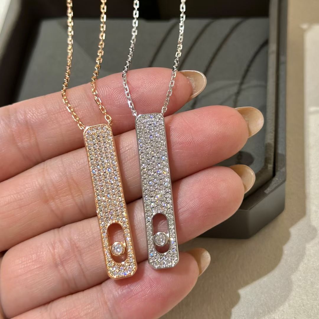 [Eternal jewelry]MY FIRST DIAMOND PAVED NECKLACE