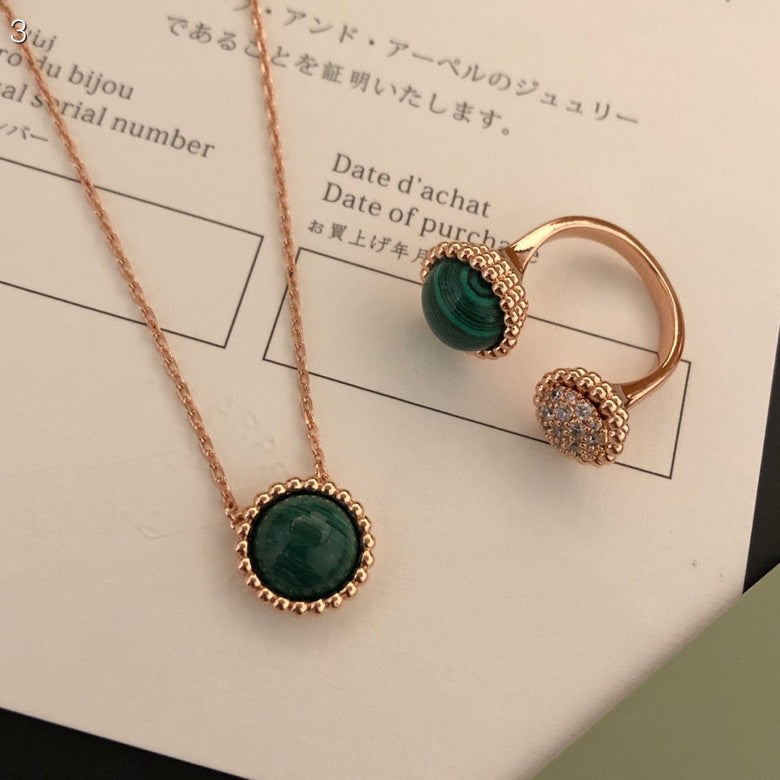 [Eternal Jewelry]PERLEE COULEURS DIAMOND ROSE GOLD BETWEEN THE FINGER RING
